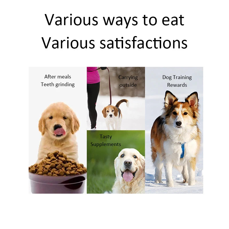 Dog Teething & Dental Sticks – Mixed Flavors 120g