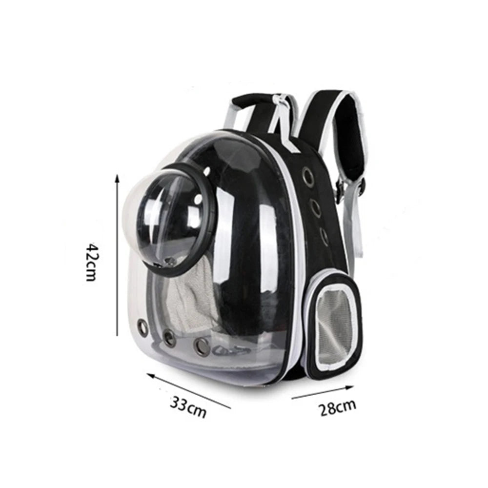 SpacePaws – Transparent Pet Backpack