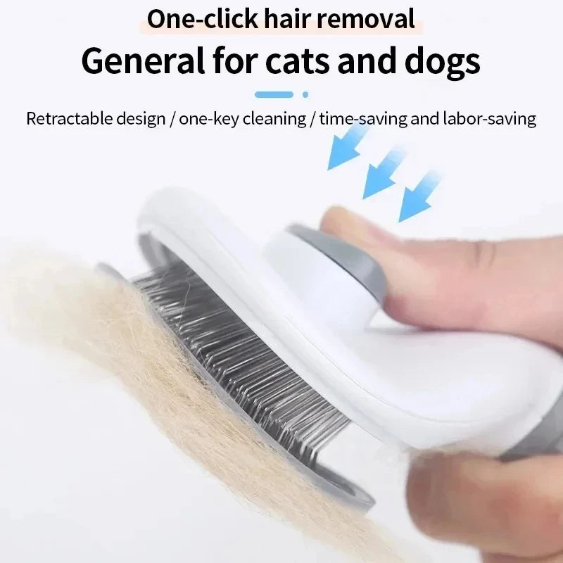 FurMate – Self-Cleaning Grooming Brush