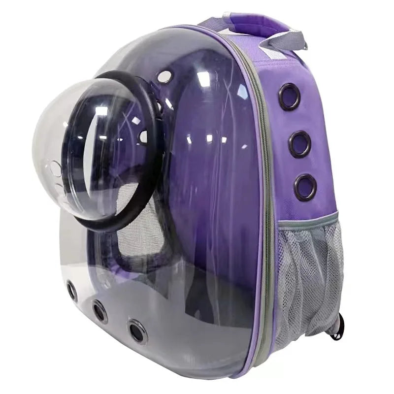SpacePaws – Transparent Pet Backpack