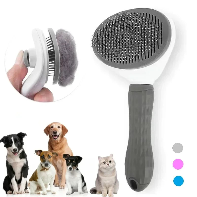 FurMate – Self-Cleaning Grooming Brush