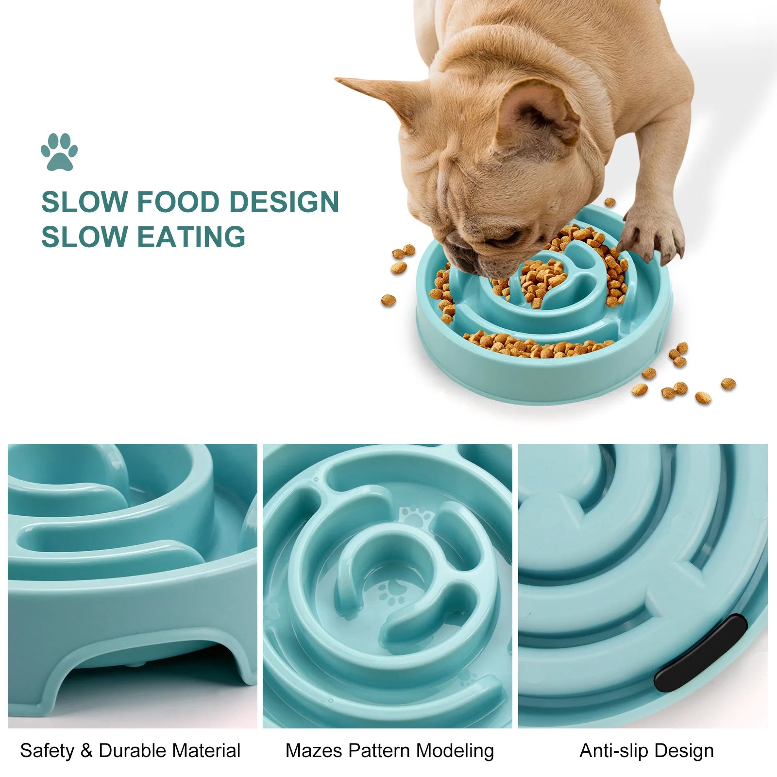 PawFeast – Slow Feed Bowl