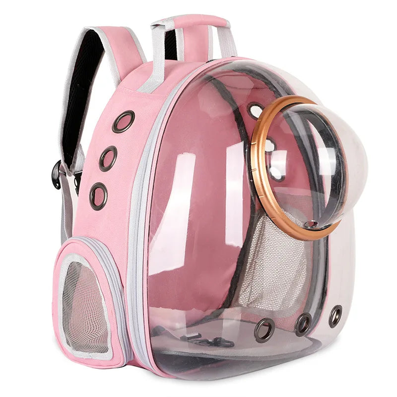 SpacePaws – Transparent Pet Backpack