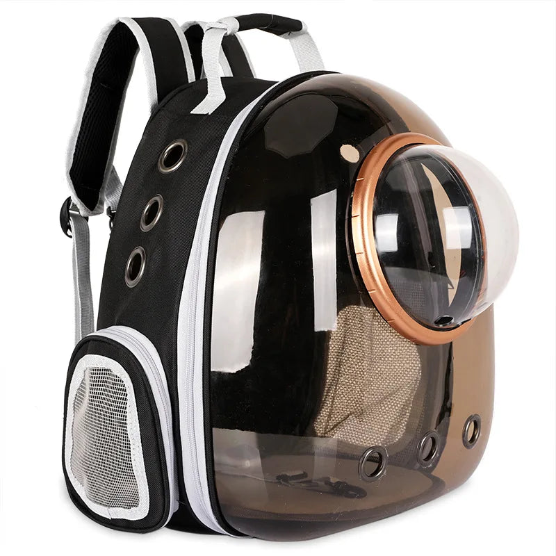 SpacePaws – Transparent Pet Backpack