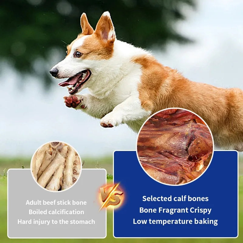 Crispy Beef Dog Chew – Large, Nutritious & Flavorful