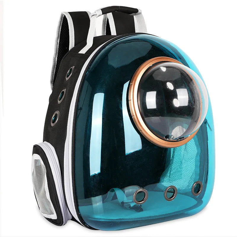 SpacePaws – Transparent Pet Backpack