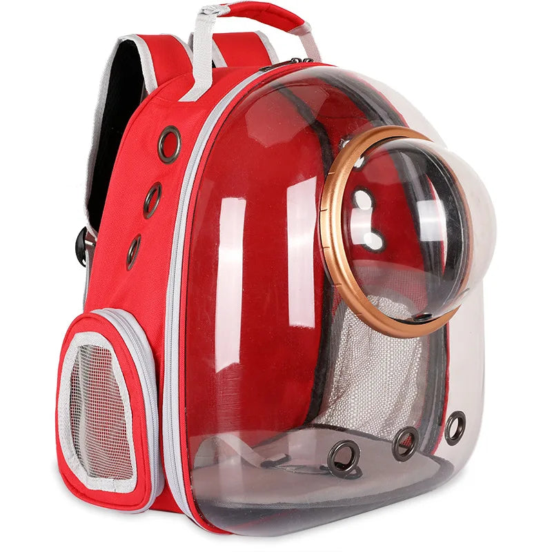 SpacePaws – Transparent Pet Backpack