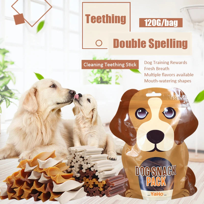Dog Teething & Dental Sticks – Mixed Flavors 120g